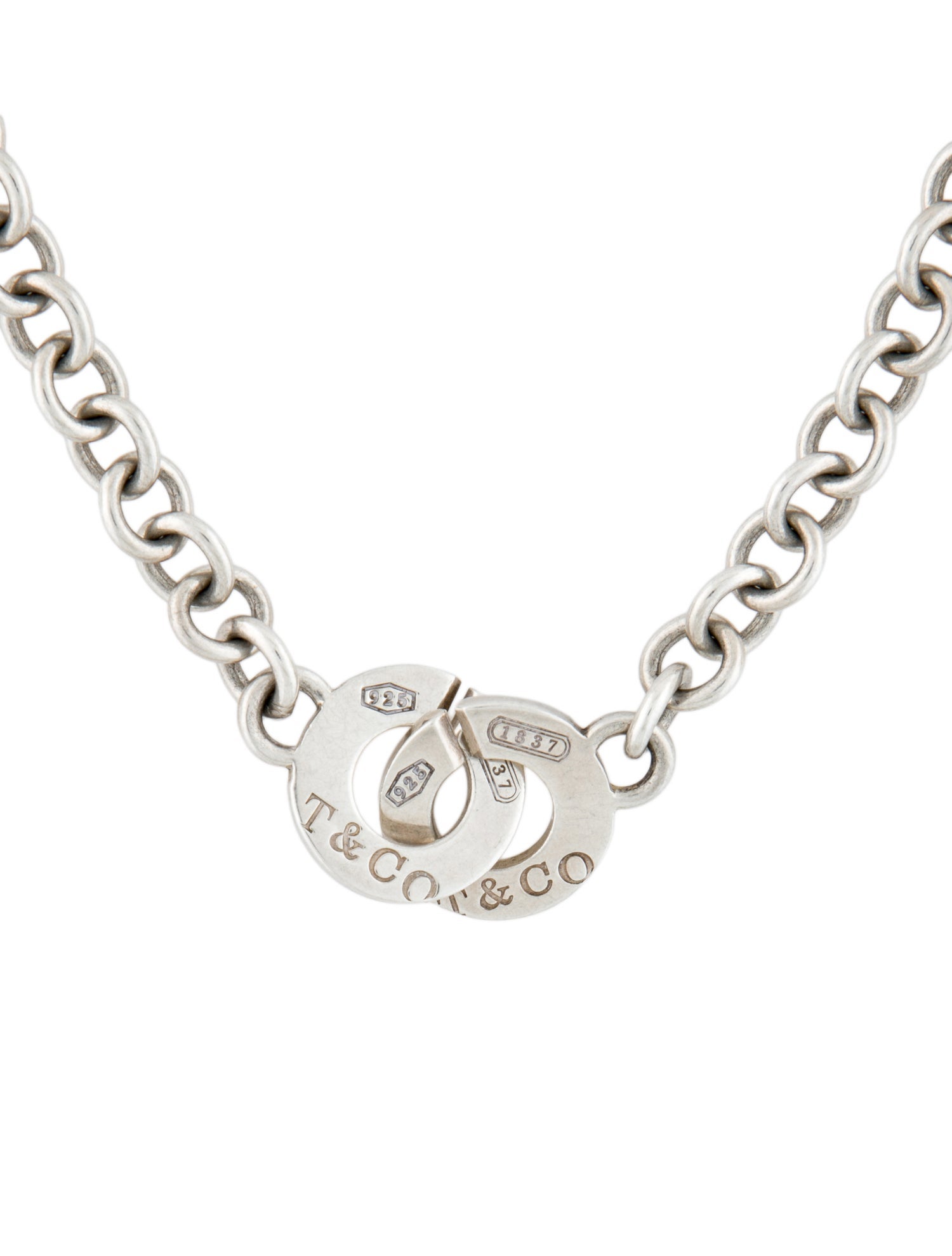 Tiffany & Co. 1837 Interlocking Circles Choker