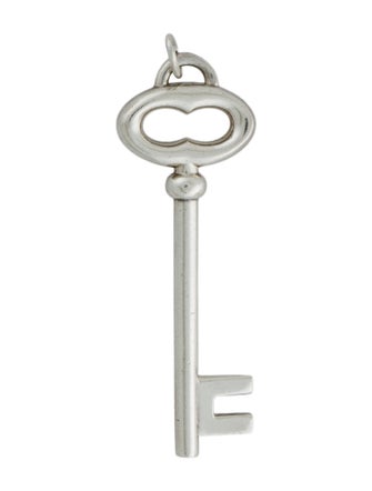 Tiffany & Co. Large Oval Key Charm Pendant