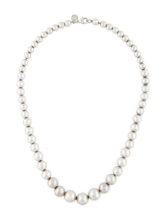 Tiffany & Co. Hardware Graduated Bead Necklace