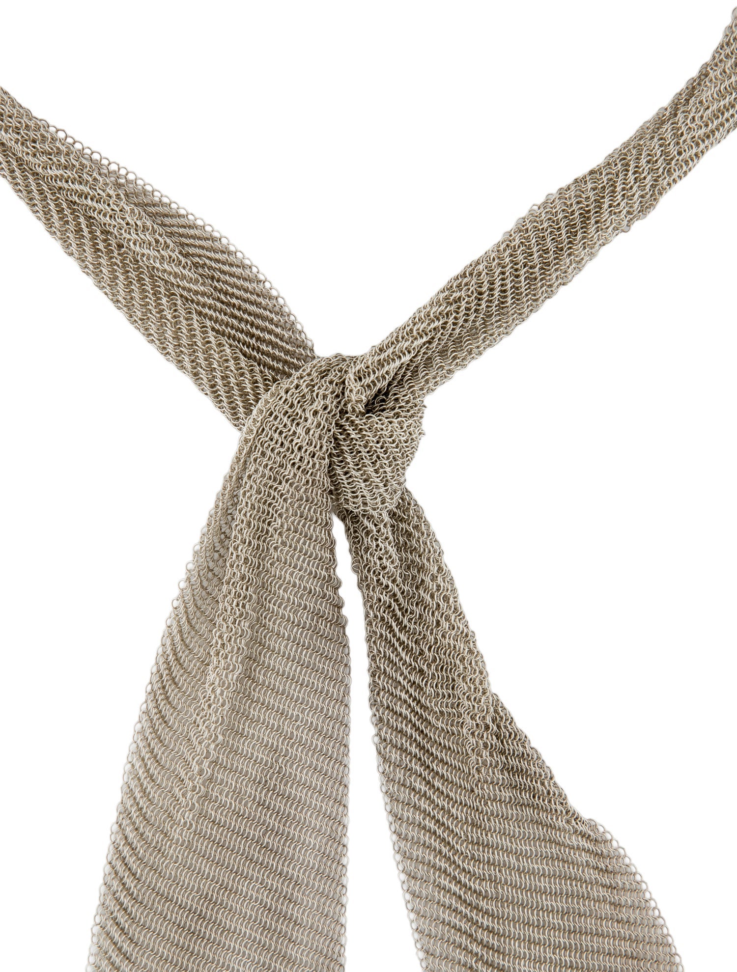 Tiffany & Co. Mesh Scarf Necklace