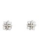 Tiffany & Co. Platinum Diamond Sixteen Stone Stud Earrings
