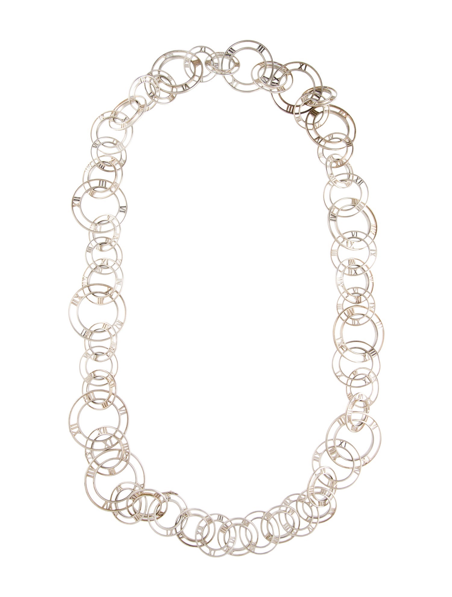 Tiffany & Co. Atlas Link Long Necklace