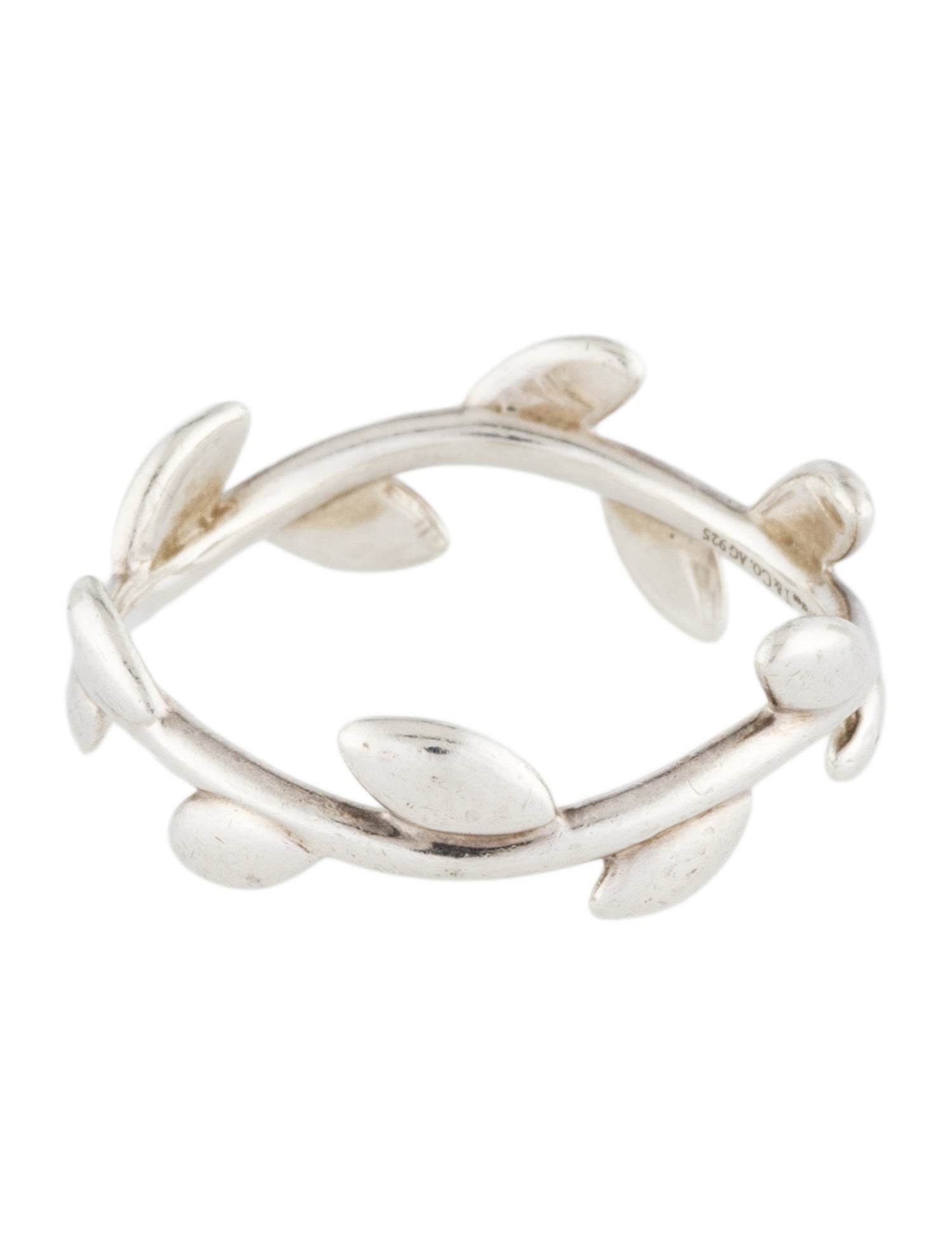 Tiffany & Co. Olive Leaf Band Ring