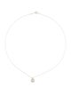 Tiffany & Co. Pearl Olive Leaf Pendant Necklace