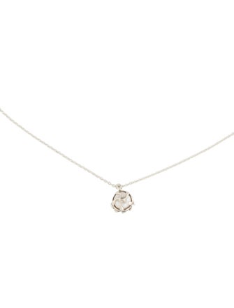 Tiffany & Co. Pearl Olive Leaf Pendant Necklace
