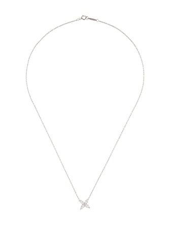 Tiffany & Co. Platinum Diamond Victoria® Pendant Necklace