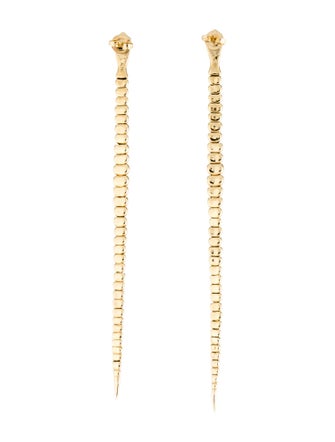 Tiffany & Co. 18K Snake Drop Earrings
