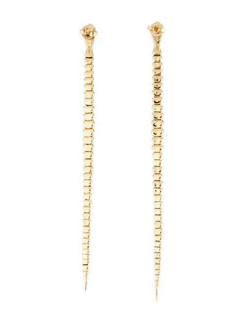 Tiffany & Co. 18K Snake Drop Earrings