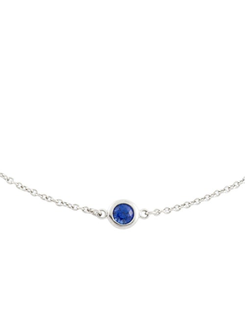 Tiffany & Co. Platinum Color by the Yard Sapphire Bracelet