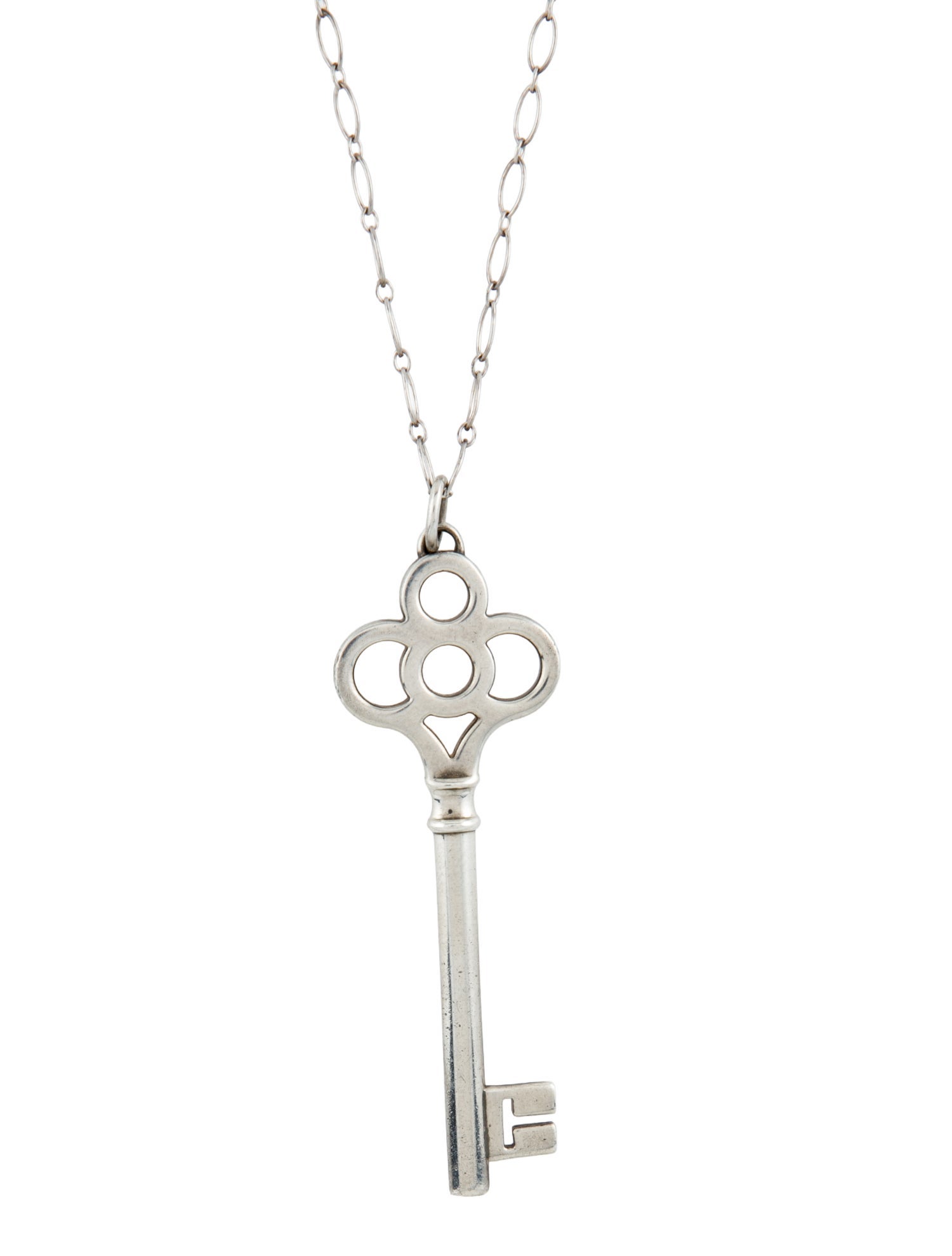 Tiffany & Co. Large Crown Key Pendant