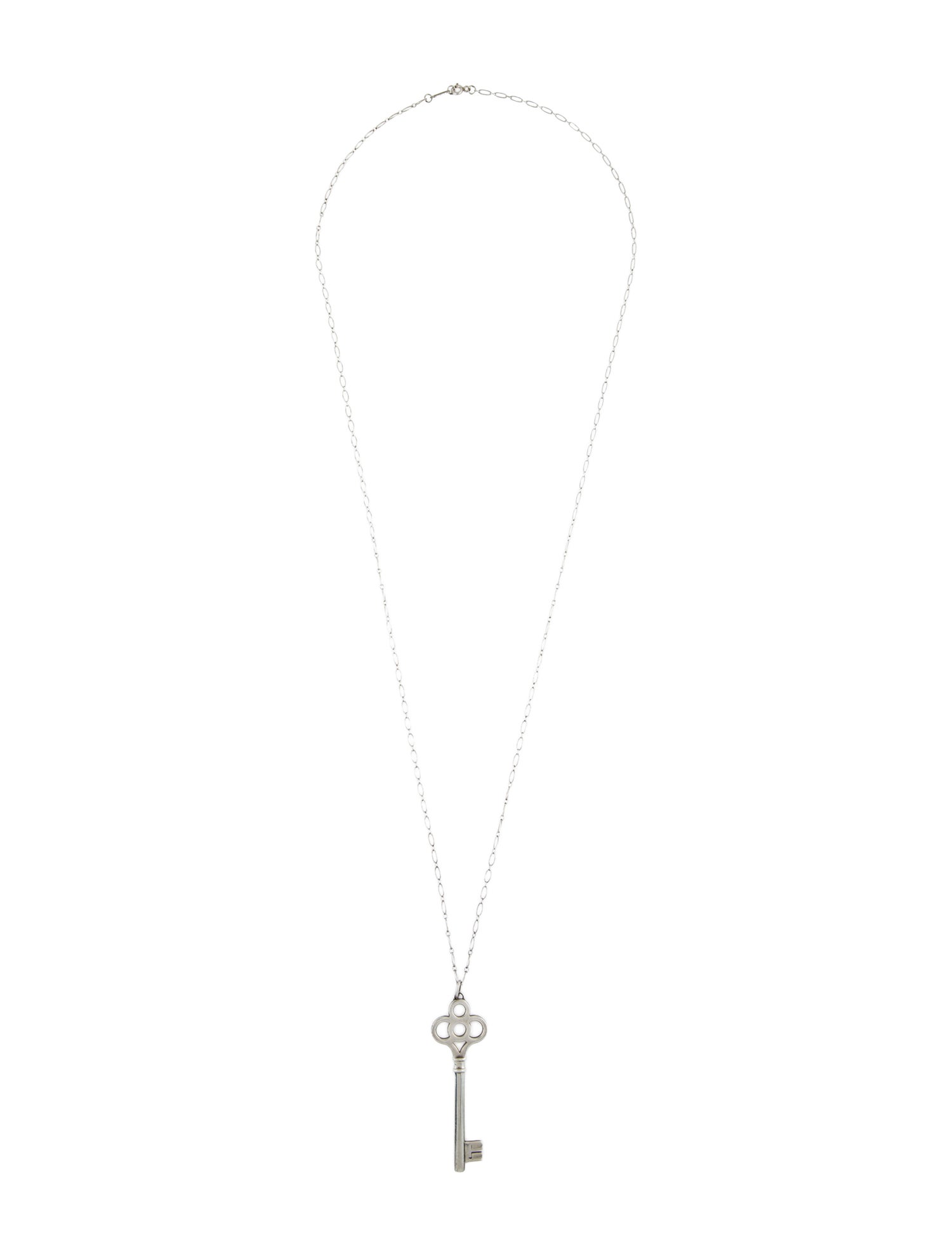 Tiffany & Co. Large Crown Key Pendant