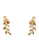 Tiffany & Co. 18K Olive Leaf Climber Earrings