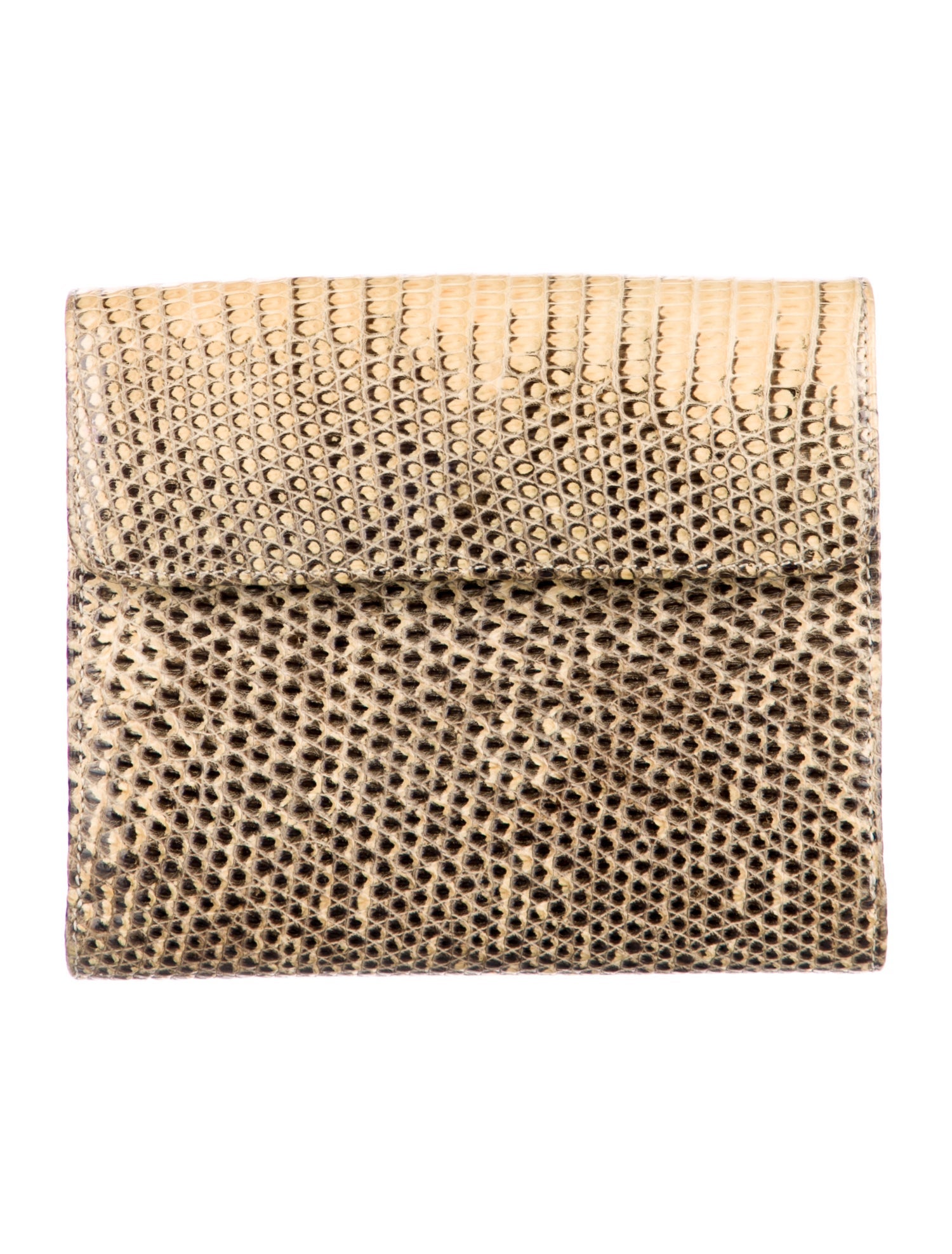 Tiffany & Co. Leather Printed Compact Wallet