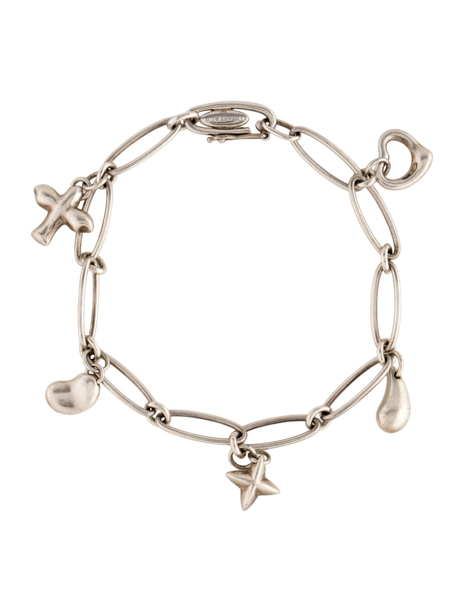 Tiffany & Co. Five Charm Bracelet