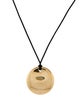 Tiffany & Co. 18K Large Round Disc Pendant Necklace