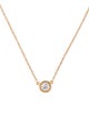 Tiffany & Co. 18K Diamond by the Yard Single Pendant Necklace
