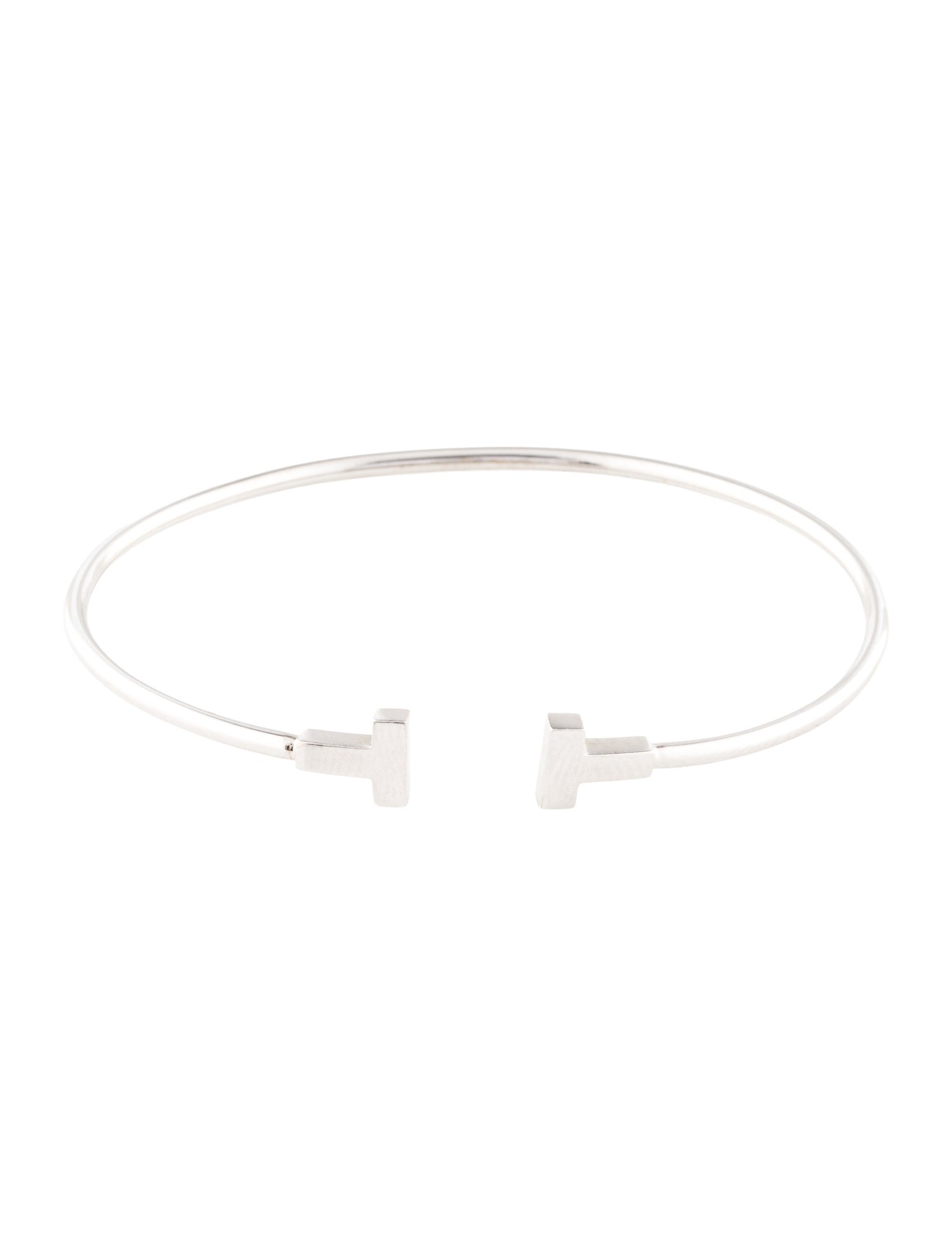 Tiffany & Co. 18K Narrow Wire Cuff Bracelet