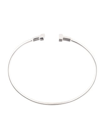 Tiffany & Co. 18K Narrow Wire Cuff Bracelet