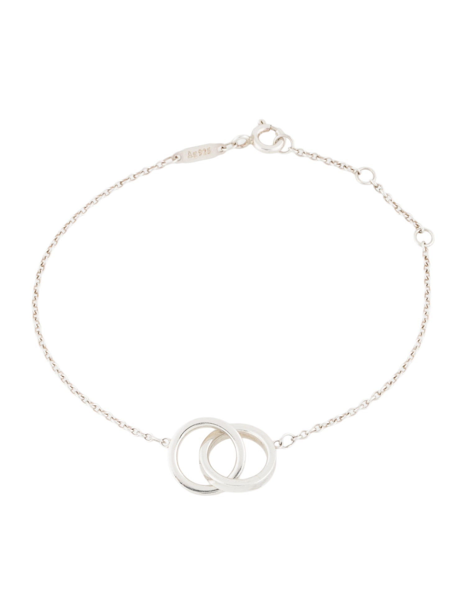 Tiffany & Co. Interlocking Circles Chain Bracelet