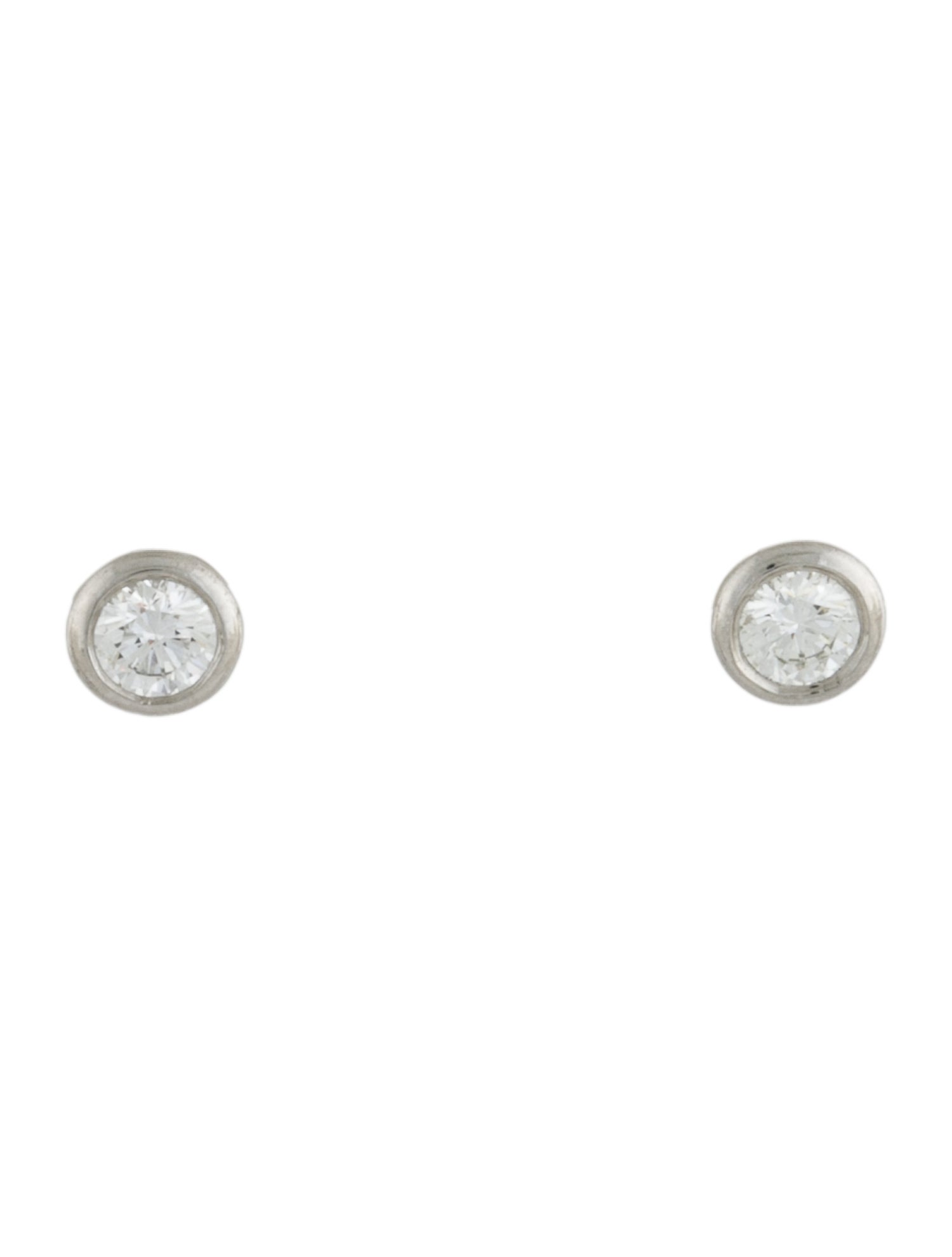 Tiffany & Co. Platinum Diamonds by the Yard® Stud Earrings
