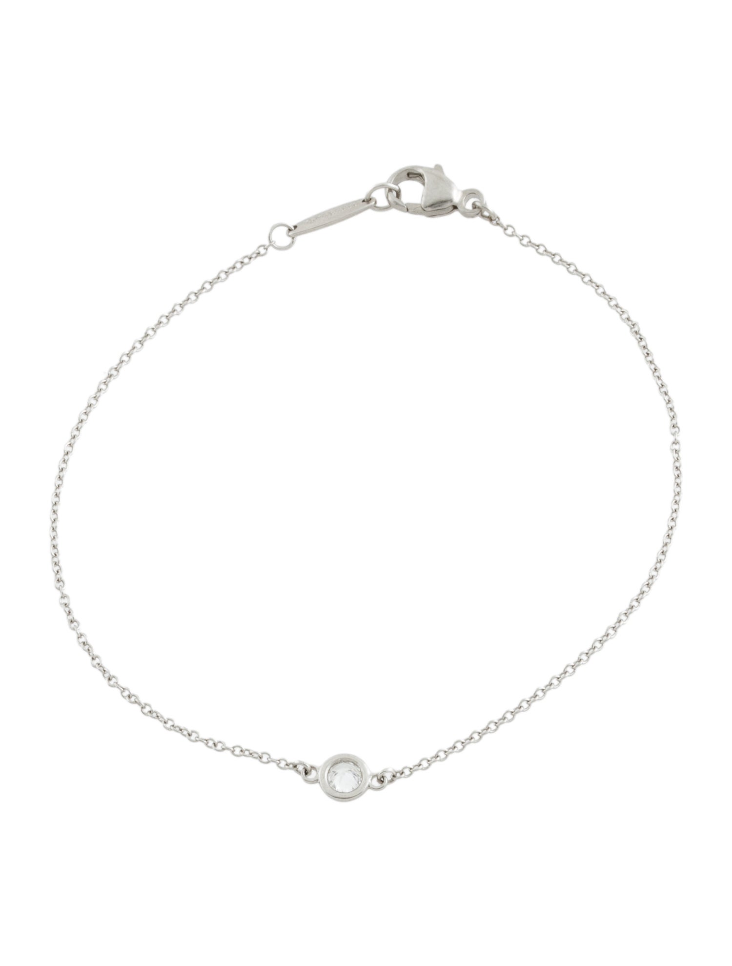 Tiffany & Co. Platinum Diamonds By the Yard Bracelet