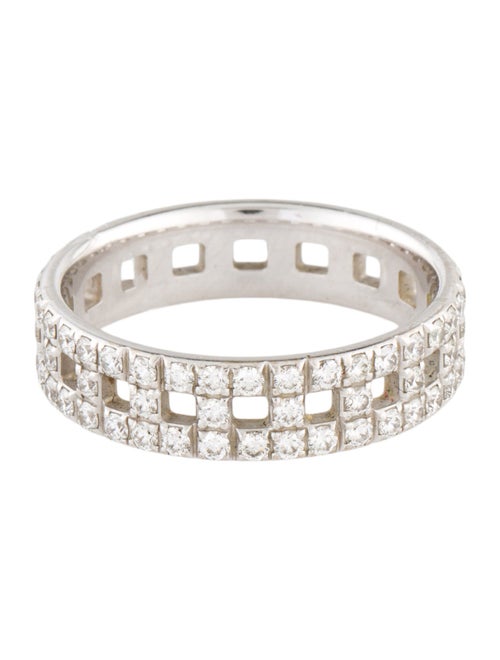 Tiffany & Co. 18K 1.11ctw Diamond True Wide Eternity Band