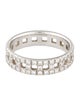 Tiffany & Co. 18K 1.11ctw Diamond True Wide Eternity Band