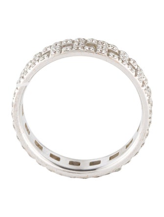 Tiffany & Co. 18K 1.11ctw Diamond True Wide Eternity Band