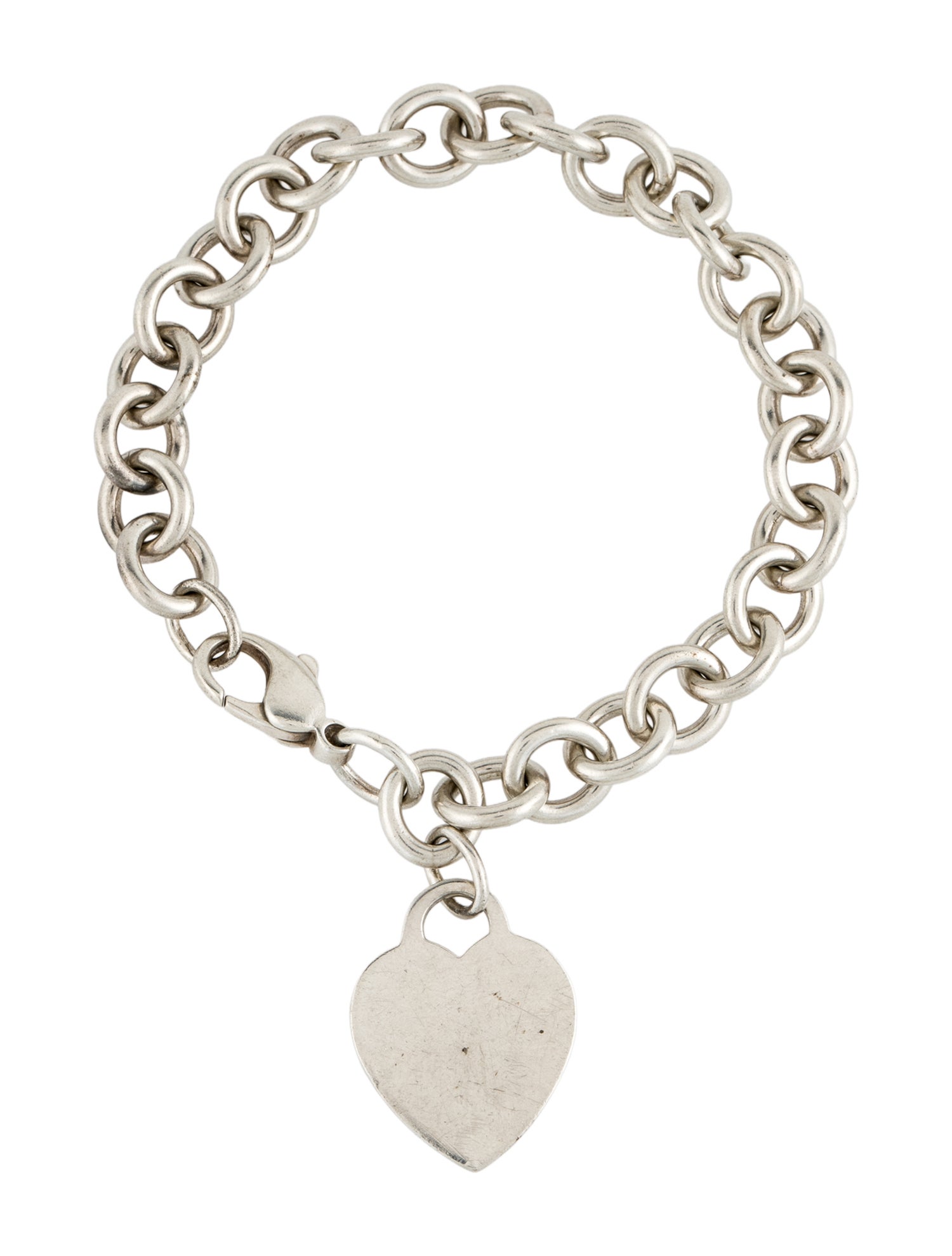 Tiffany & Co. Heart Tag Charm Bracelet