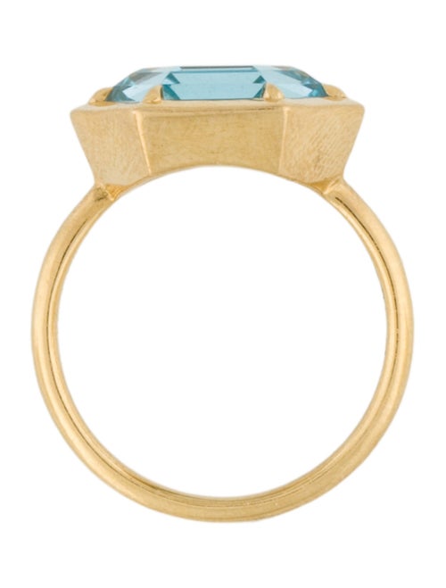 Tiffany & Co. 18K Topaz Hexagon Ring