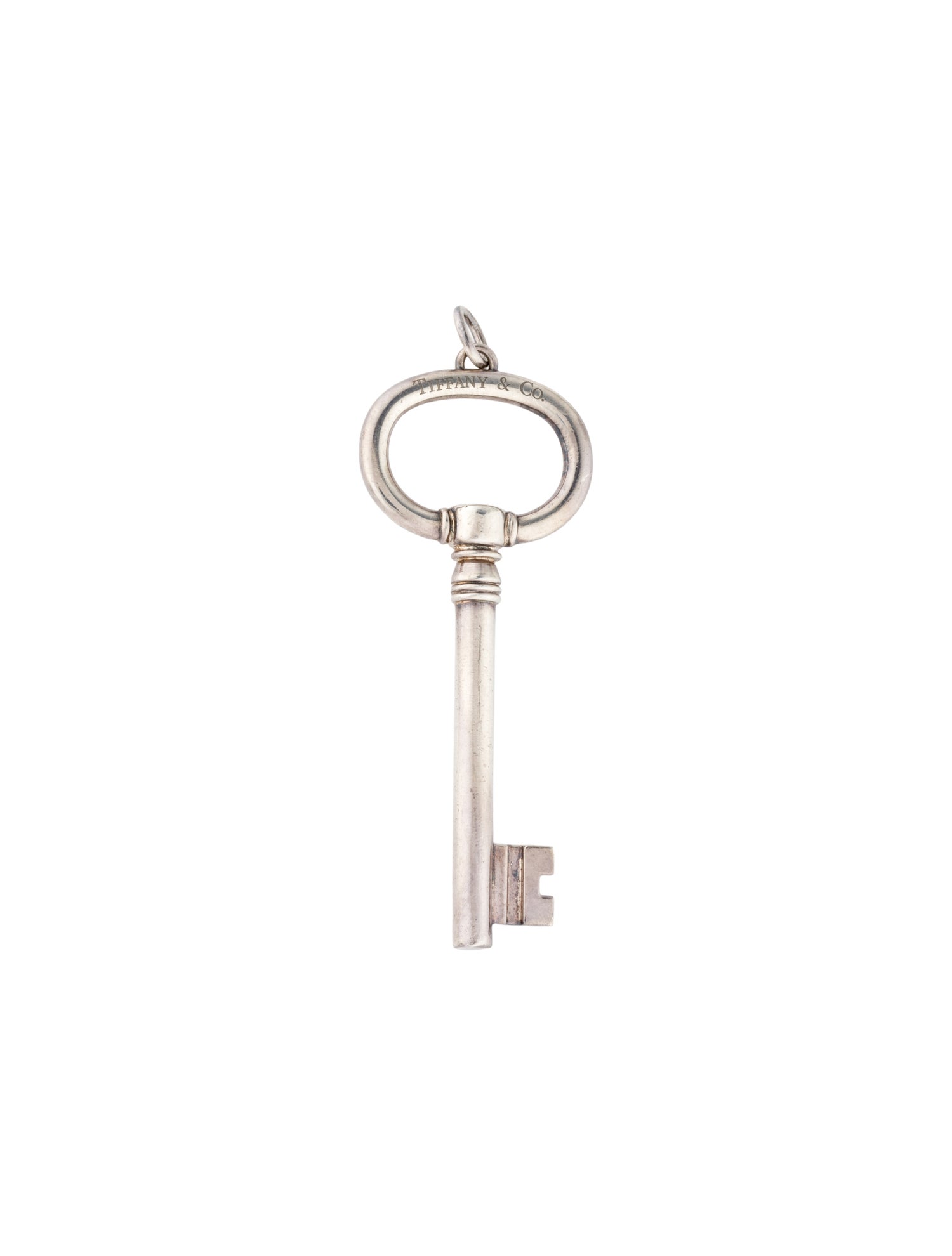 Tiffany & Co. Large Oval Key Pendant
