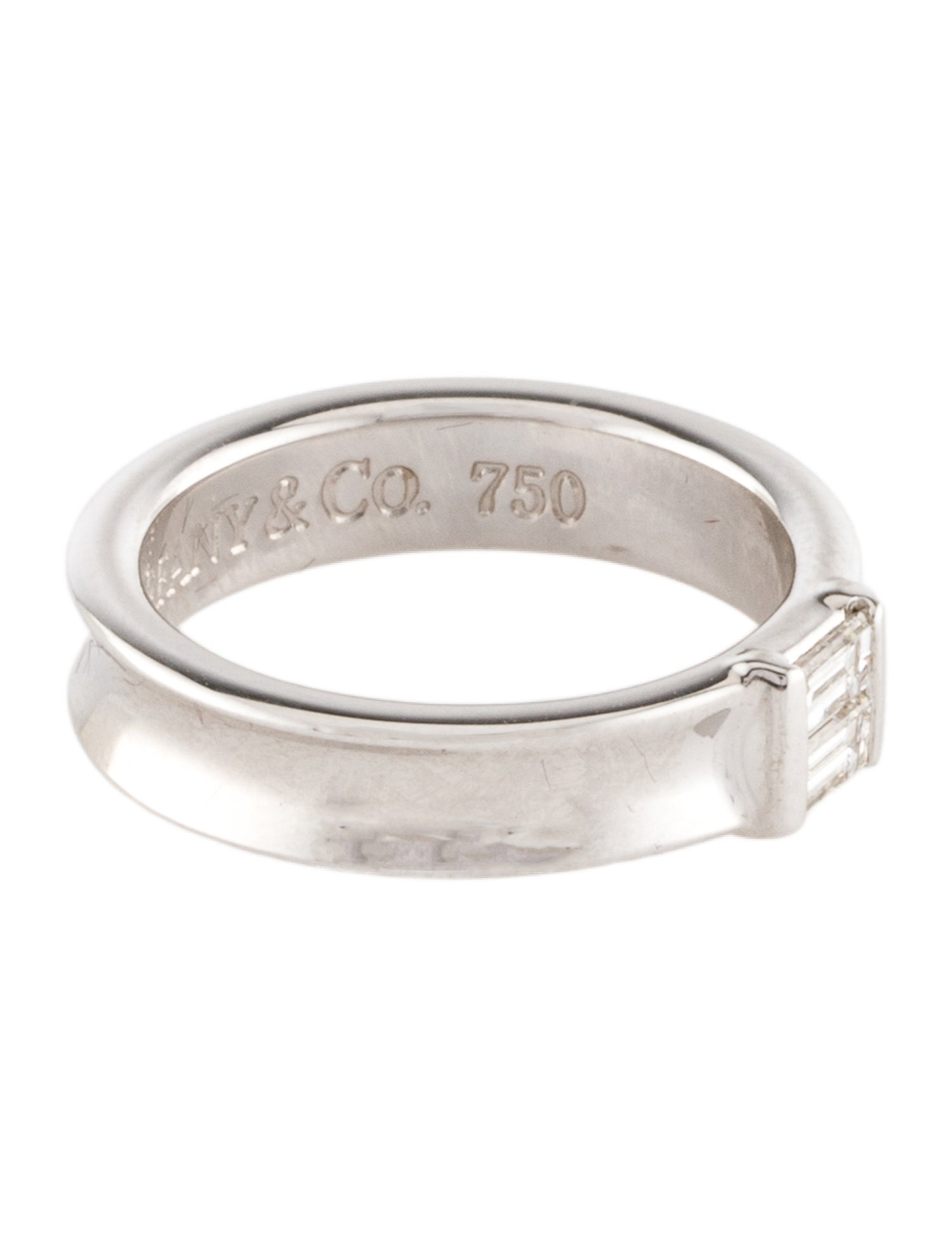 Tiffany & Co. Vintage 18K Diamond Band