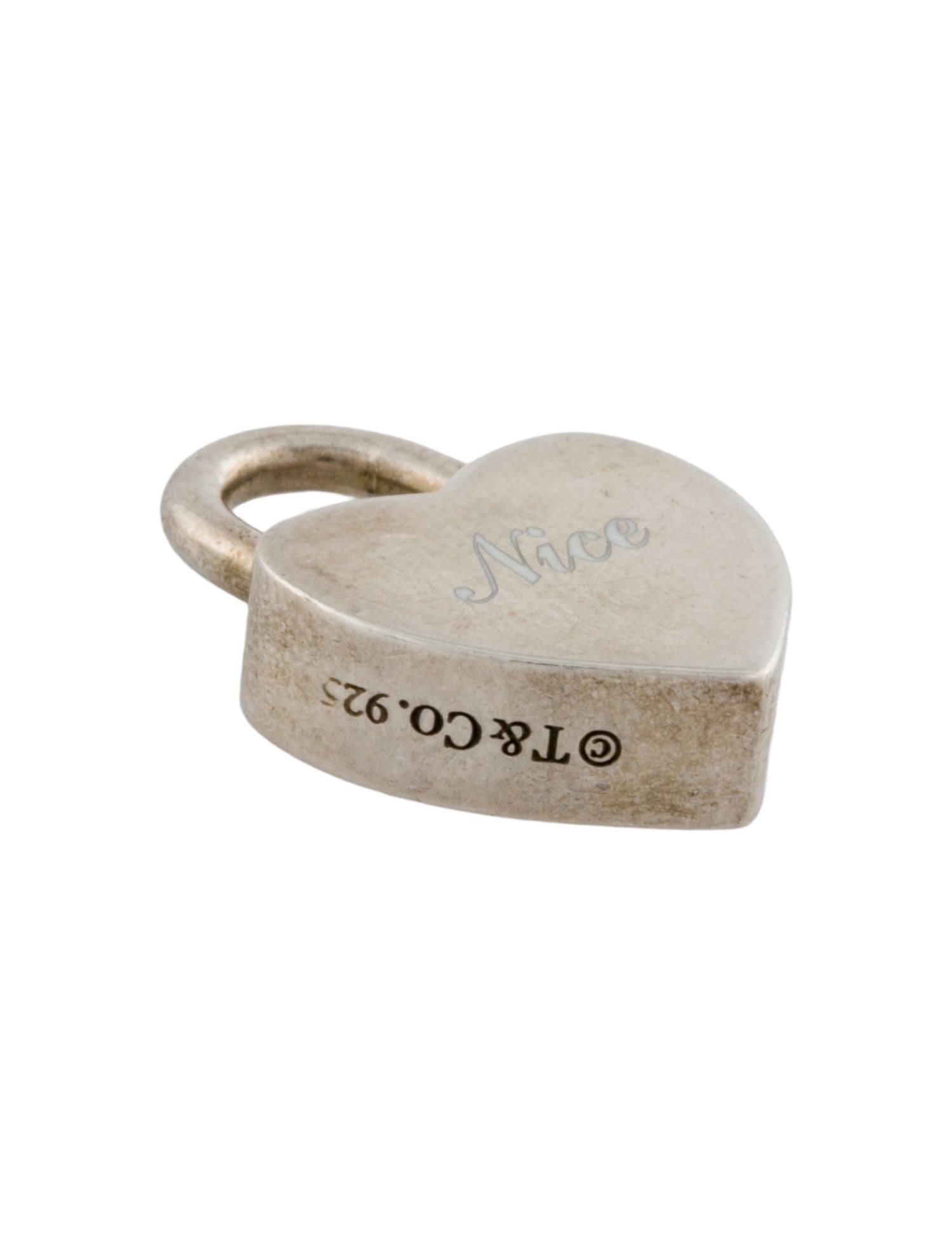 Tiffany & Co. 'Naughty/Nice' Heart Lock Charm