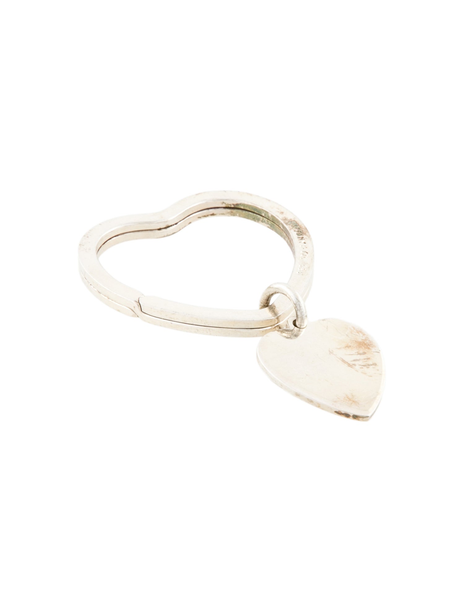 Tiffany & Co. silver keychain