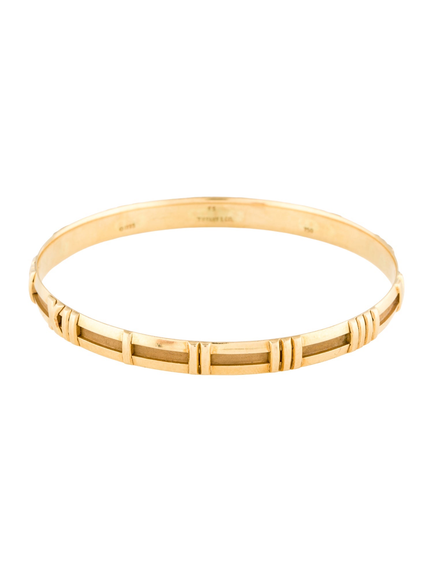 Tiffany & Co. Vintage 18K Atlas Bangle