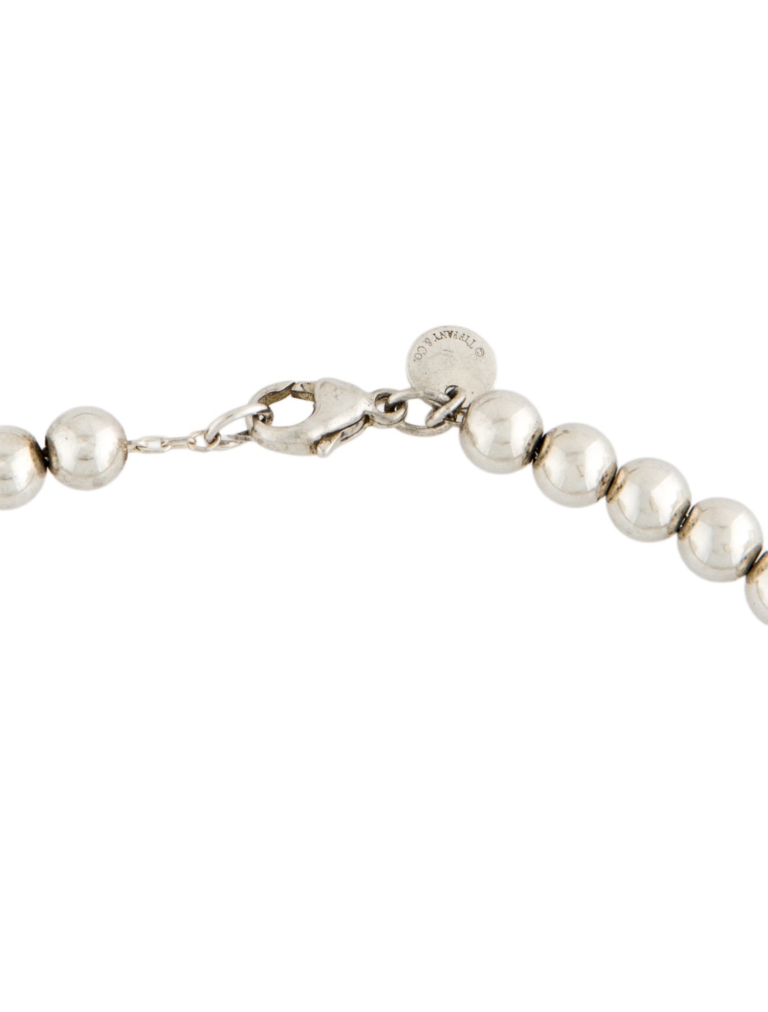 Tiffany & Co. Graduated Ball Necklace