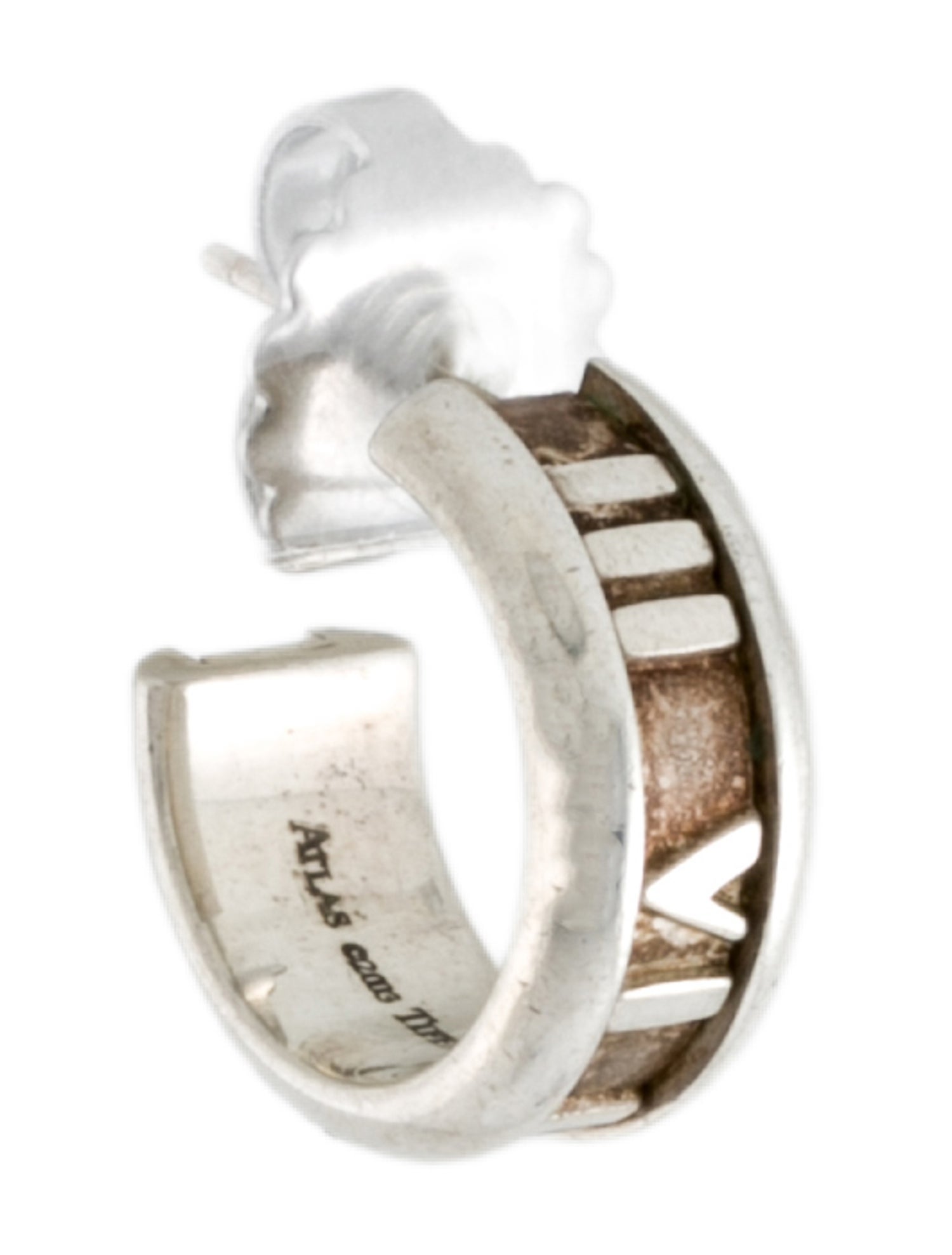 Tiffany & Co. Vintage Atlas Hoop Earring