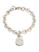 Tiffany & Co. Lock Charm Oval Link Bracelet