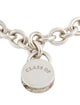 Tiffany & Co. Lock Charm Oval Link Bracelet