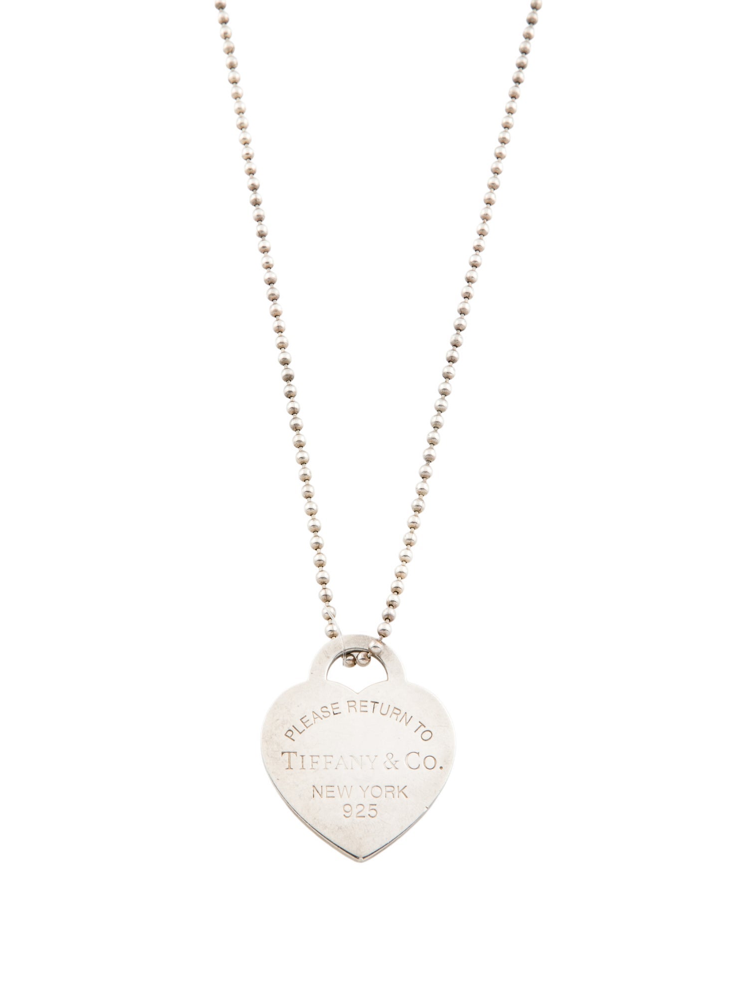 Tiffany & Co. Extra Large Heart Tag Pendant Necklace