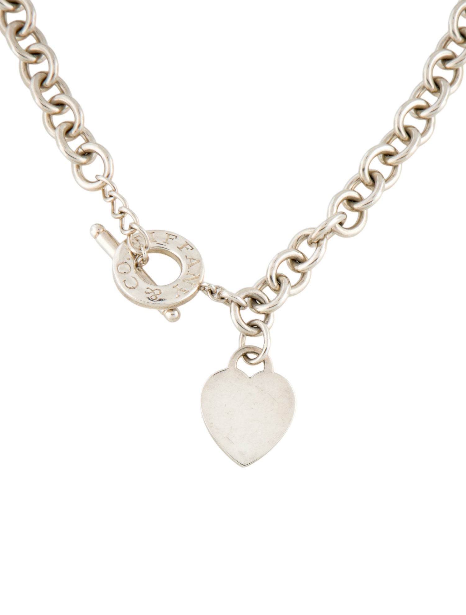 Tiffany & Co. Heart Tag Toggle Necklace