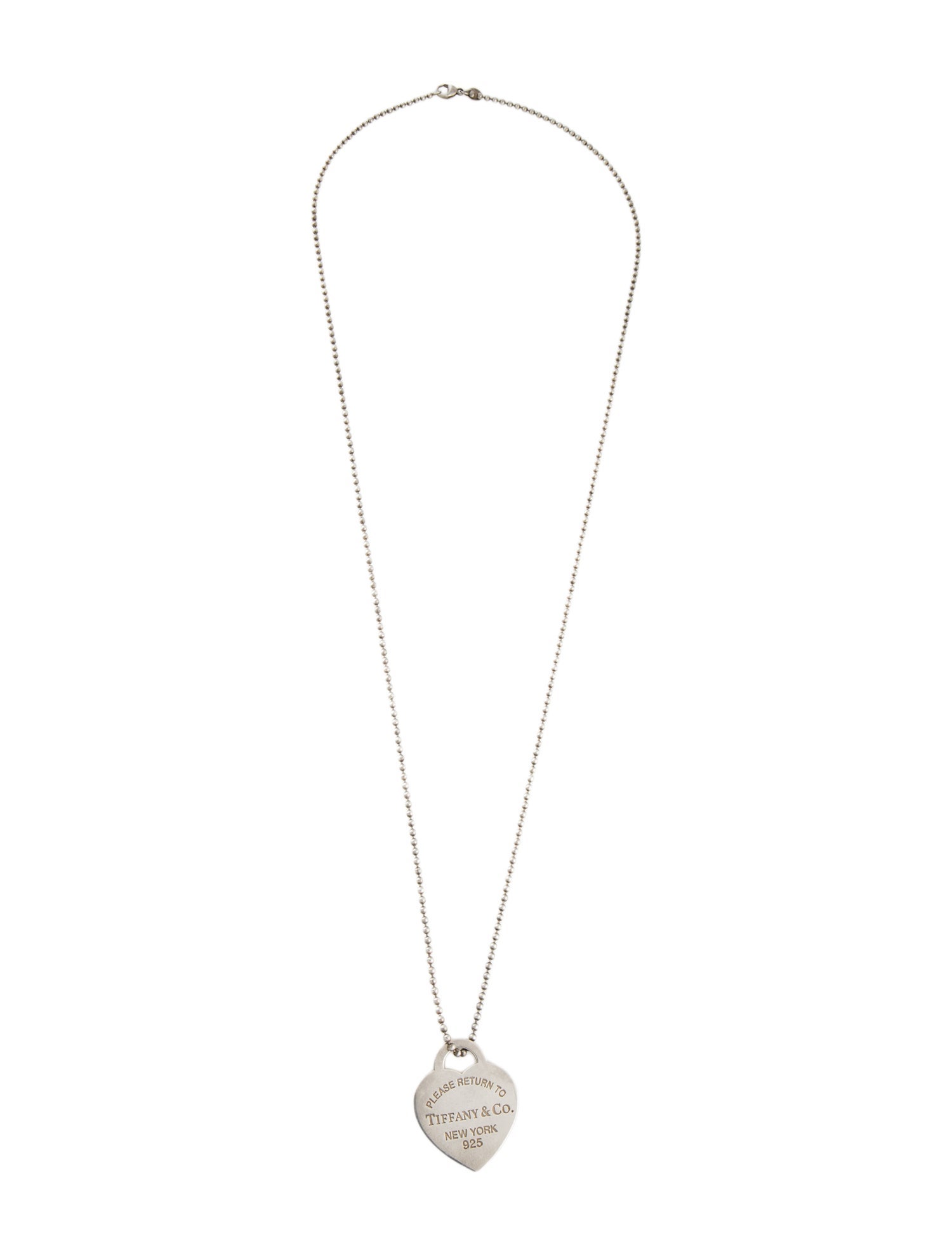 Tiffany & Co. Heart Tag Pendant Necklace