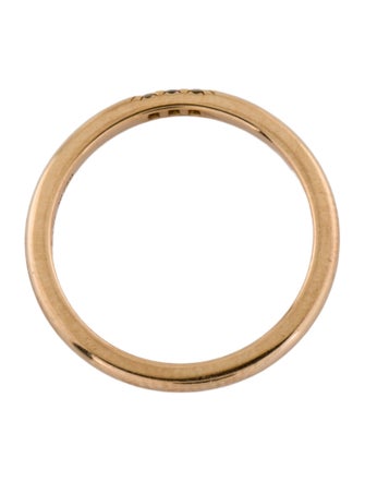 Tiffany & Co. 18K Diamond Three Stone Band