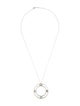 Tiffany & Co. Atlas Large Round Pendant Necklace