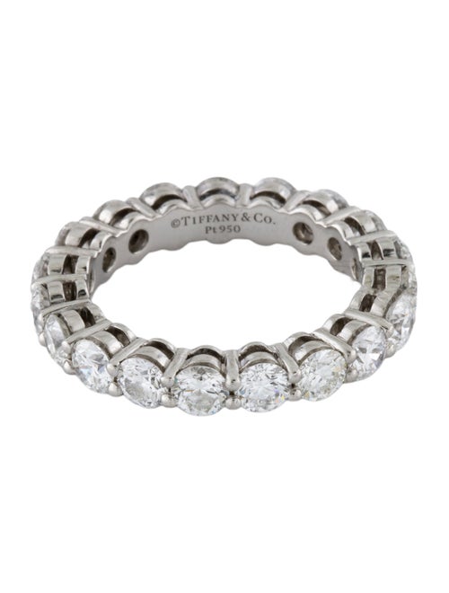 Tiffany & Co. Platinum 2.86ctw Diamond Forever Eternity Band Ring