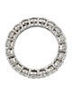 Tiffany & Co. Platinum 2.86ctw Diamond Forever Eternity Band Ring