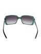 Tiffany & Co. Square Gradient Sunglasses