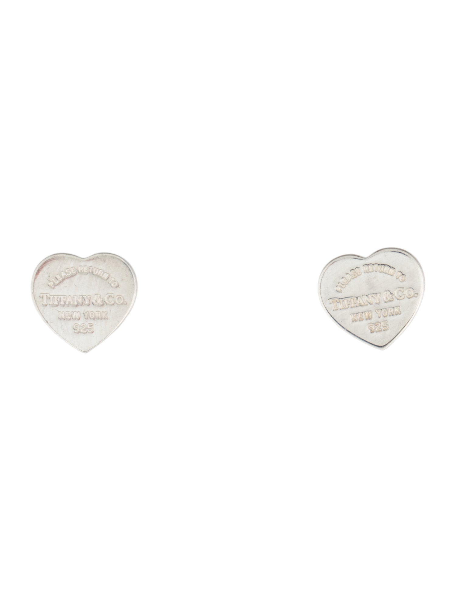 Tiffany & Co. Heart Tag Stud Earrings