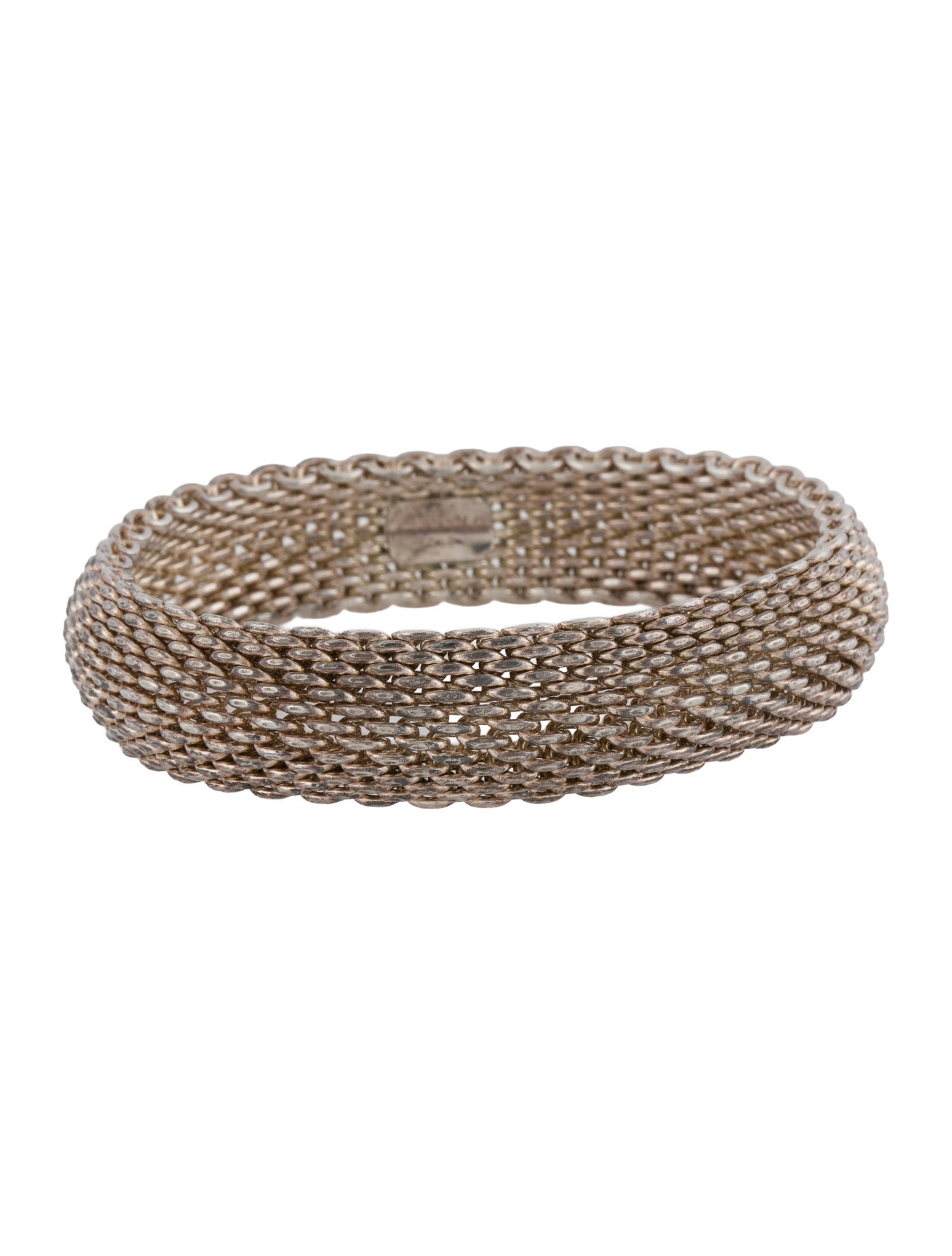 Tiffany & Co. Mesh Bangle Bracelet