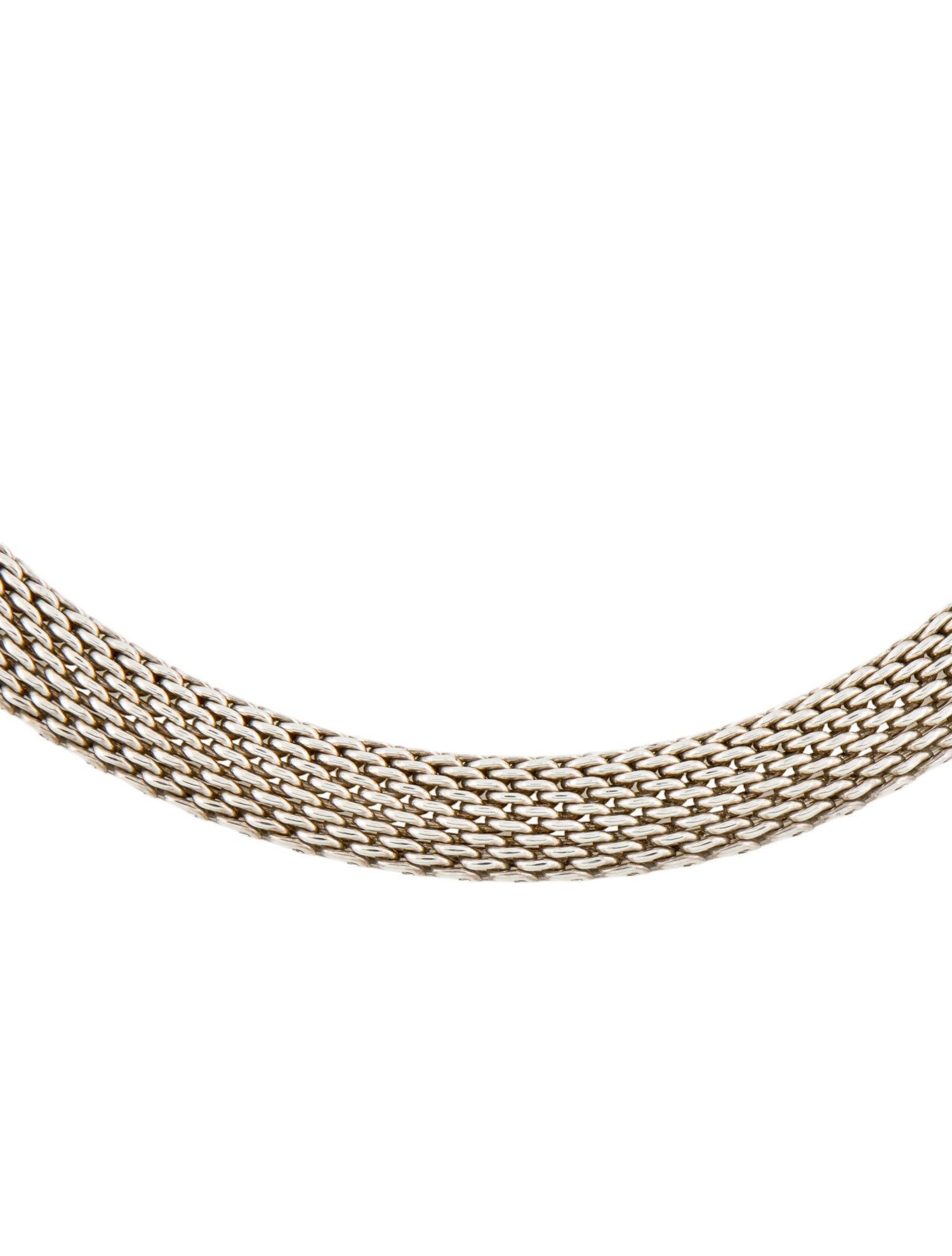 Tiffany & Co. Somerset Mesh Collar Necklace